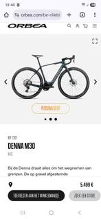Orbea denna m30 gravel e bike, Fietsen en Brommers, 28 inch, 10 tot 15 versnellingen, Nieuw, 53 tot 57 cm