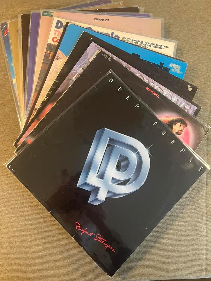 Collection of 14 Original DEEP PURPLE vinyl album records, Cd's en Dvd's, Vinyl | Rock, Gebruikt, Poprock, Ophalen of Verzenden