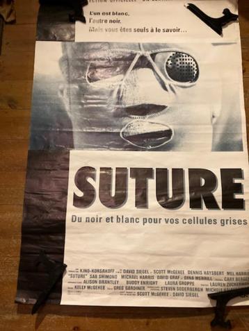 AFFICHE  POSTER FILM MOVIE SUTURE 1993. SCOTT MCGHEE beschikbaar voor biedingen