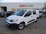 Peugeot Partner BlueHDi LONG DUBB.CAB. 5PL. LICHTE VRACHT, Autos, 94 kW, Achat, Euro 6, Entreprise