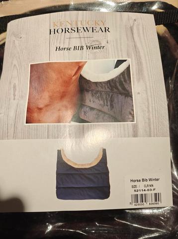 Kentucky Horse Bib Winter borstbeschermer beschikbaar voor biedingen