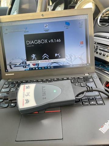 Diagbox Lexia 9.146 voor alle PSA Groep Peugeot Citroen
