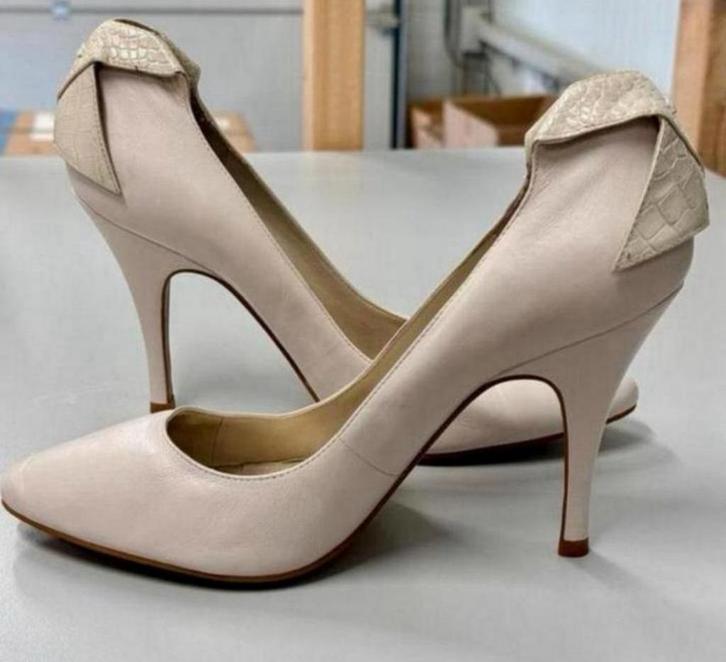DUNE - Hoge hakken pumps high heels Maat 41 creme als nieuw, Kleding | Dames, Schoenen, Nieuw, Pumps, Beige, Ophalen of Verzenden
