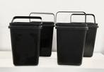 4x IKEA VARIERA 10l afvalemmer, Kunststof, Gebruikt, Ophalen of Verzenden, Minder dan 50 cm
