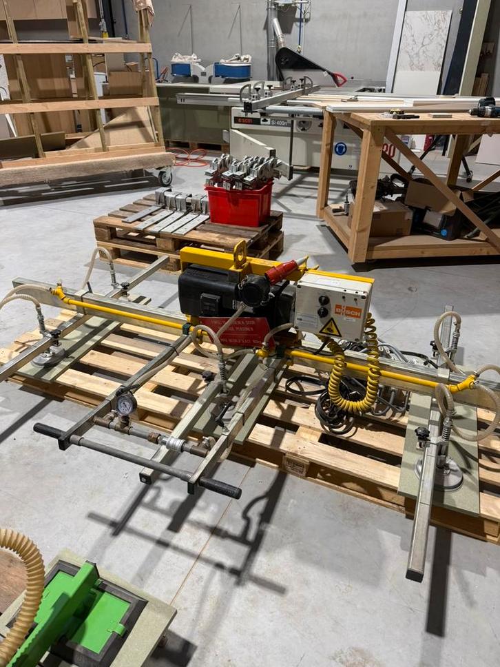 Vacuüm hefsysteem voor platen, Doe-het-zelf en Bouw, Lieren en Takels, Gebruikt, Ophalen