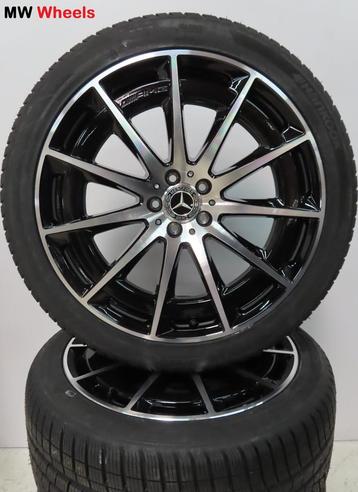 Originele Mercedes 21 inch AMG velgen EQS met winterbanden disponible aux enchères