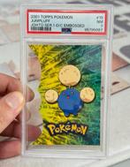 2001 Topps Pokemon Johto series 1 Jumpluff die-cut #15 PSA-7, Hobby en Vrije tijd, Ophalen of Verzenden, Zo goed als nieuw