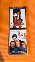 DVD : 3 HOMMES ET UN COUFFIN ET LA SUITE 18 ans après, Comme neuf, Comédie romantique, Tous les âges