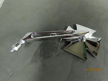 Iron Cross Spiegel links Gothic Spiegel Chopper Custom beschikbaar voor biedingen
