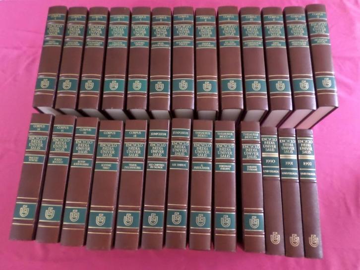 Encyclopedie Encyclopedie Universalis 26 delen, Boeken, Encyclopedieën, Zo goed als nieuw, Complete serie, Algemeen, Ophalen of Verzenden