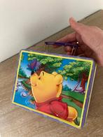 Winnie De Pooh  - blikken doosje / valiesje, Enlèvement ou Envoi, Winnie l'Ourson ou amis, Comme neuf, Sac, Valise ou Pochette