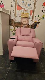 Roze relaxstoel voor kinderen, Huis en Inrichting, Fauteuils, Ophalen, Zo goed als nieuw