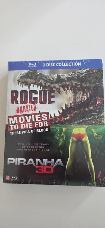 BR - 2 movie pack Rogue en Piranha 3D (verpakking) beschikbaar voor biedingen