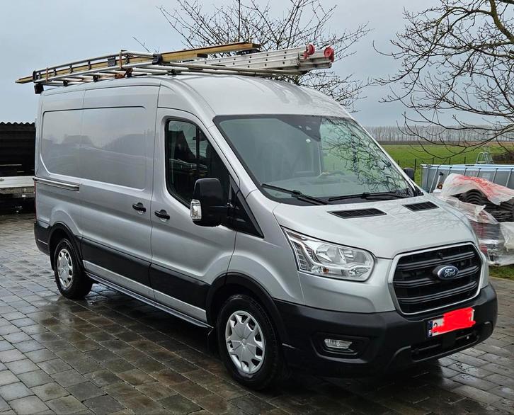 Ford transit 2T gesloten bestelwagen L2, Auto's, Bestelwagens en Lichte vracht, Particulier, ABS, Achteruitrijcamera, Bluetooth