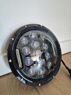 Koplamp lens Harley 7" touring, softtail, fatboy 75w, Motoren, Ophalen of Verzenden
