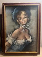 Portret uit mid 20ste eeuw, Antiek en Kunst, Kunst | Schilderijen | Klassiek, Ophalen