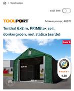 Opslagtent, Ophalen, Zo goed als nieuw