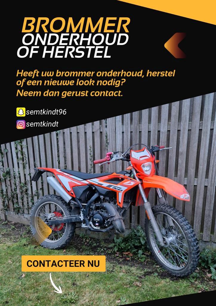 Brommer onderhoud en herstellingen, Motoren, Accessoires | Overige, Ophalen