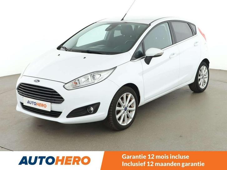 Ford Fiesta 1.0 EcoBoost Titanium (bj 2016), Auto's, Ford, Te koop, Fiësta, ABS, Airbags, Airconditioning, Bluetooth, Boordcomputer