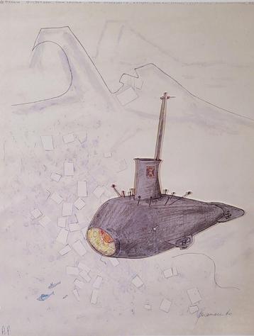 Panamarenko - Nova Zemblaya - Offset- Litho beschikbaar voor biedingen