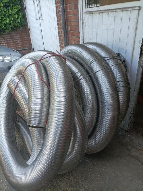 Tubage inox flex 180 double peau 7m, Doe-het-zelf en Bouw, Buizen en Afvoer, Nieuw, Inox, Ophalen