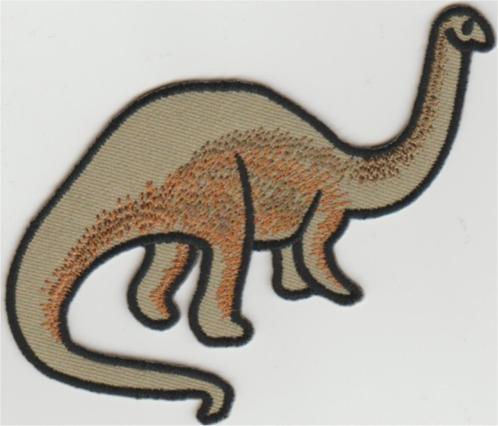Diplodocus Dinosaurs stoffen opstrijk patch embleem #2, Verzamelen, Overige Verzamelen, Nieuw, Verzenden