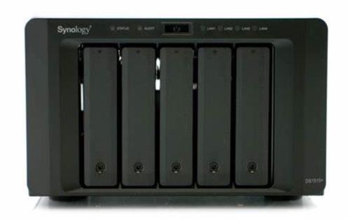 Synology DiskStation DS1515+ 16GB met DSM 7.2.2!, Computers en Software, Harde schijven, Refurbished, Desktop, Extern, SSD, NAS