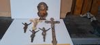 Kruisbeelden Jezus, Antiek en Kunst, Antiek | Brons en Koper, Ophalen of Verzenden