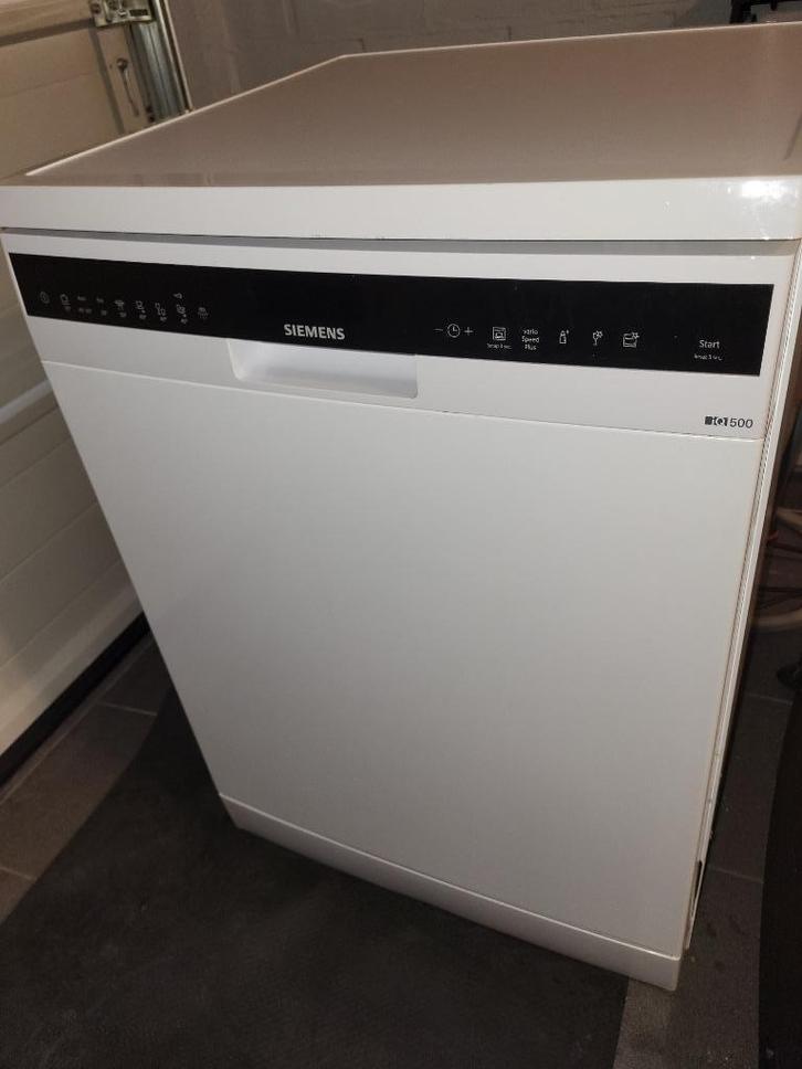 Vaatwasmachine Siemens IQ500, Elektronische apparatuur, Vaatwasmachines, Gebruikt, Vrijstaand, Eco programma, Kort programma, Ophalen