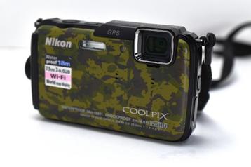 TOP Nikon - Waterproof - Digitale Camera AW110 beschikbaar voor biedingen