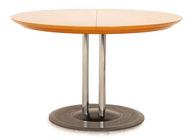 Leolux ronde eettafel - 130cm, Huis en Inrichting, Tafels | Eettafels, Gebruikt, 100 tot 150 cm, 150 tot 200 cm, Vijf personen of meer