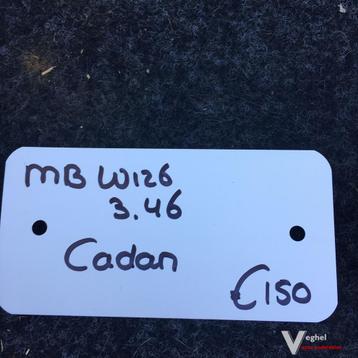 Mercedes W126 Cardan 3.46  beschikbaar voor biedingen