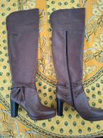 dameslaarzen, Kleding | Dames, Ophalen, Hoge laarzen, Bruin, Zo goed als nieuw