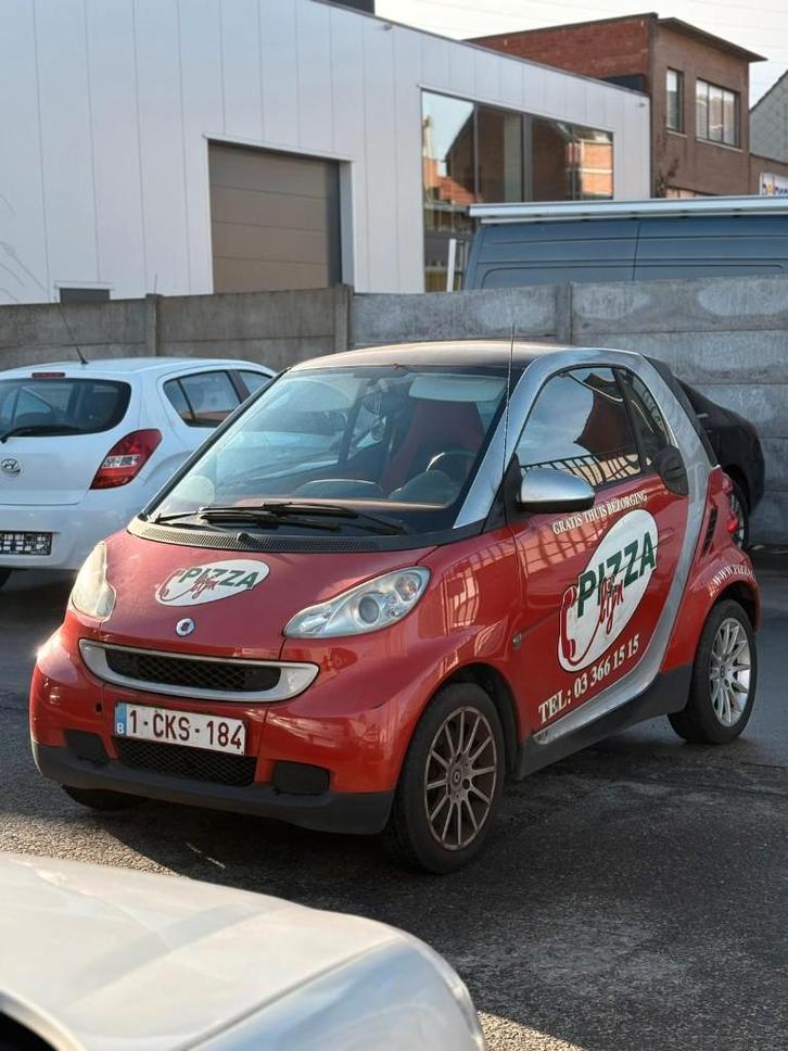 Smart for two, Auto's, Smart, Particulier, ForTwo, Diesel, Euro 4, Stadsauto, 3 deurs, Automaat, Rood, Overige kleuren, Stof, Ophalen