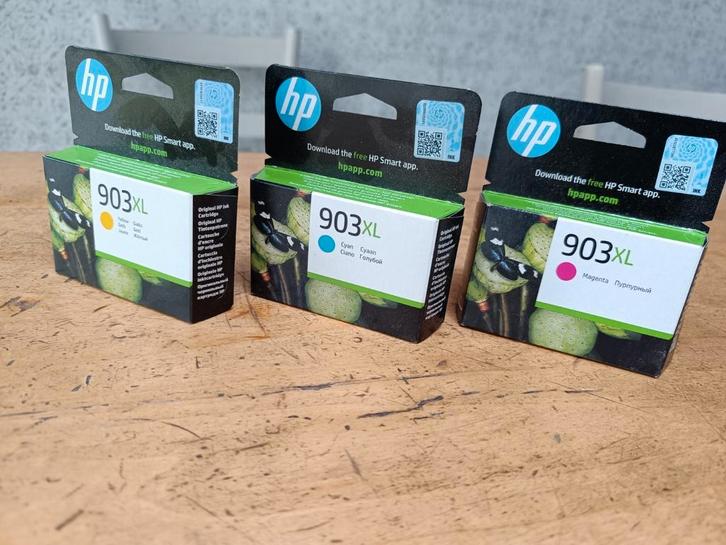 3 originele Hp inkt cartridges 903XL. (Nieuw!), Computers en Software, Printerbenodigdheden, Nieuw, Cartridge, Ophalen of Verzenden