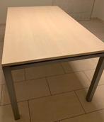 Degelijke rechthoekige keukentafel (150Lx90Bx75H), Huis en Inrichting, Ophalen, Gebruikt, Eikenhout, 50 tot 100 cm