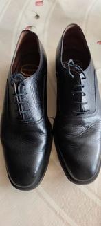 Prachtige zwarte lederen heren schoenen, Kleding | Heren, Schoenen, Ophalen of Verzenden, Zo goed als nieuw, Zwart, Veterschoenen