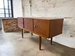 vintage houten tv kast / lowboard / lage kast, Antiek en Kunst, Ophalen of Verzenden