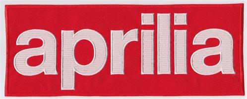 Aprilia stoffen opstrijk patch embleem #6, Motos, Accessoires | Autre, Neuf, Envoi