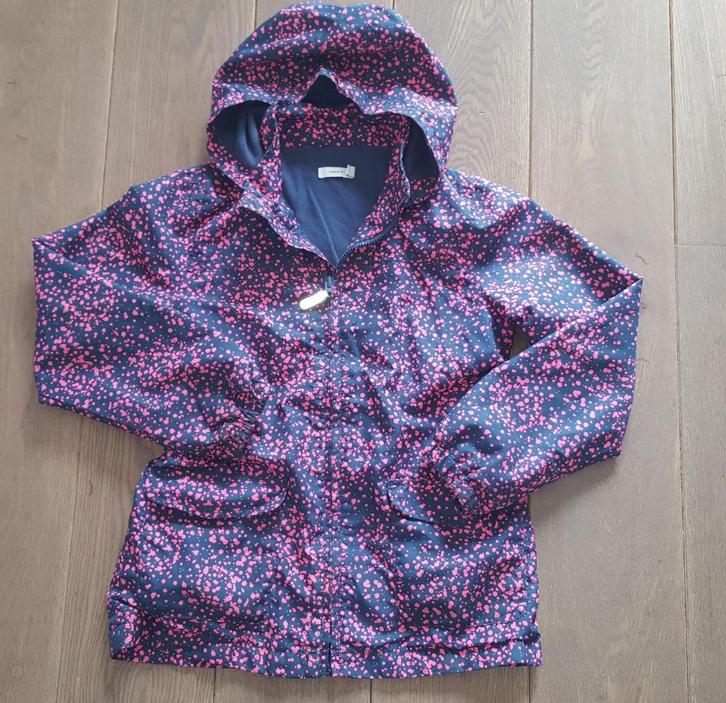 Regenjas / zomerjas / jas van Name it maat 146 als nieuw!, Kinderen en Baby's, Kinderkleding | Maat 146, Zo goed als nieuw, Meisje