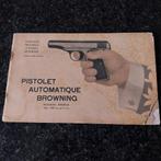 Browning pistool brochure, Verzamelen, Militaria | Algemeen, Ophalen of Verzenden