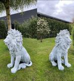 Gietsteen Leeuw, Jardin & Terrasse, Statues de jardin, Comme neuf, Enlèvement ou Envoi