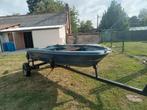 Polyester boot met trailer, Watersport en Boten, Ophalen, Zo goed als nieuw, Polyester