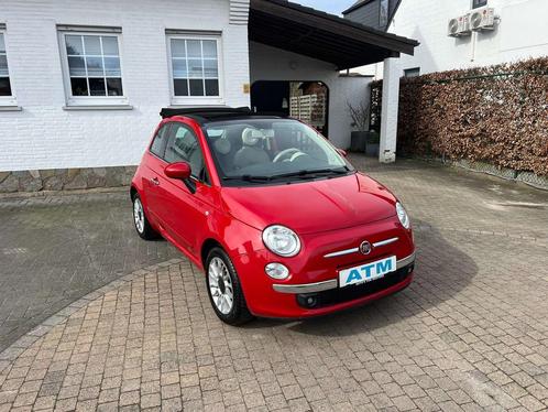 Fiat 500 1.2i Lounge Cabrio /Navi/Airco/pdc achter/opendak, Auto's, Fiat, Bedrijf, Te koop, ABS, Airbags, Airconditioning, Alarm