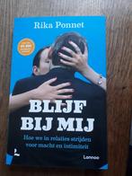 Rika Ponnet - Blijf bij mij, Rika Ponnet, Ophalen of Verzenden, Zo goed als nieuw, Sociale psychologie