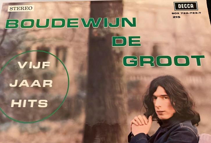 Boudewijn De Groot dubbelelpee 5 jaar hits, Cd's en Dvd's, Vinyl | Nederlandstalig, Gebruikt, Ophalen of Verzenden