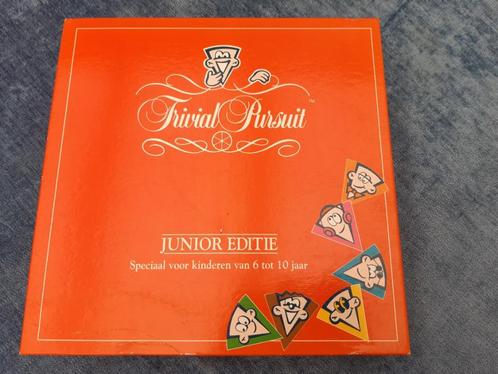 Trivial Pursuit Junior editie, Hobby en Vrije tijd, Gezelschapsspellen | Bordspellen, Gebruikt, Een of twee spelers, Drie of vier spelers