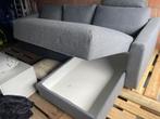 Canapé ikea gris foncé, Comme neuf, Enlèvement