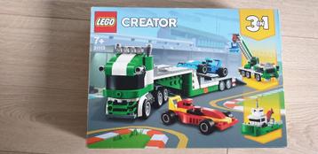 Lego Creator 3-in-1 - Racewagen transportvoertuig beschikbaar voor biedingen