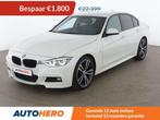 BMW 3 Serie 318 318d M Sport (bj 2019, automaat), Auto's, BMW, Zwart, 136 pk, Wit, Leder